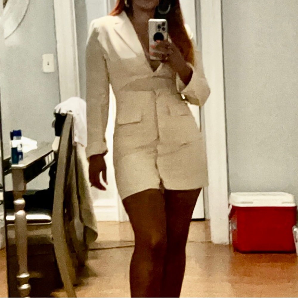 Beige Dress